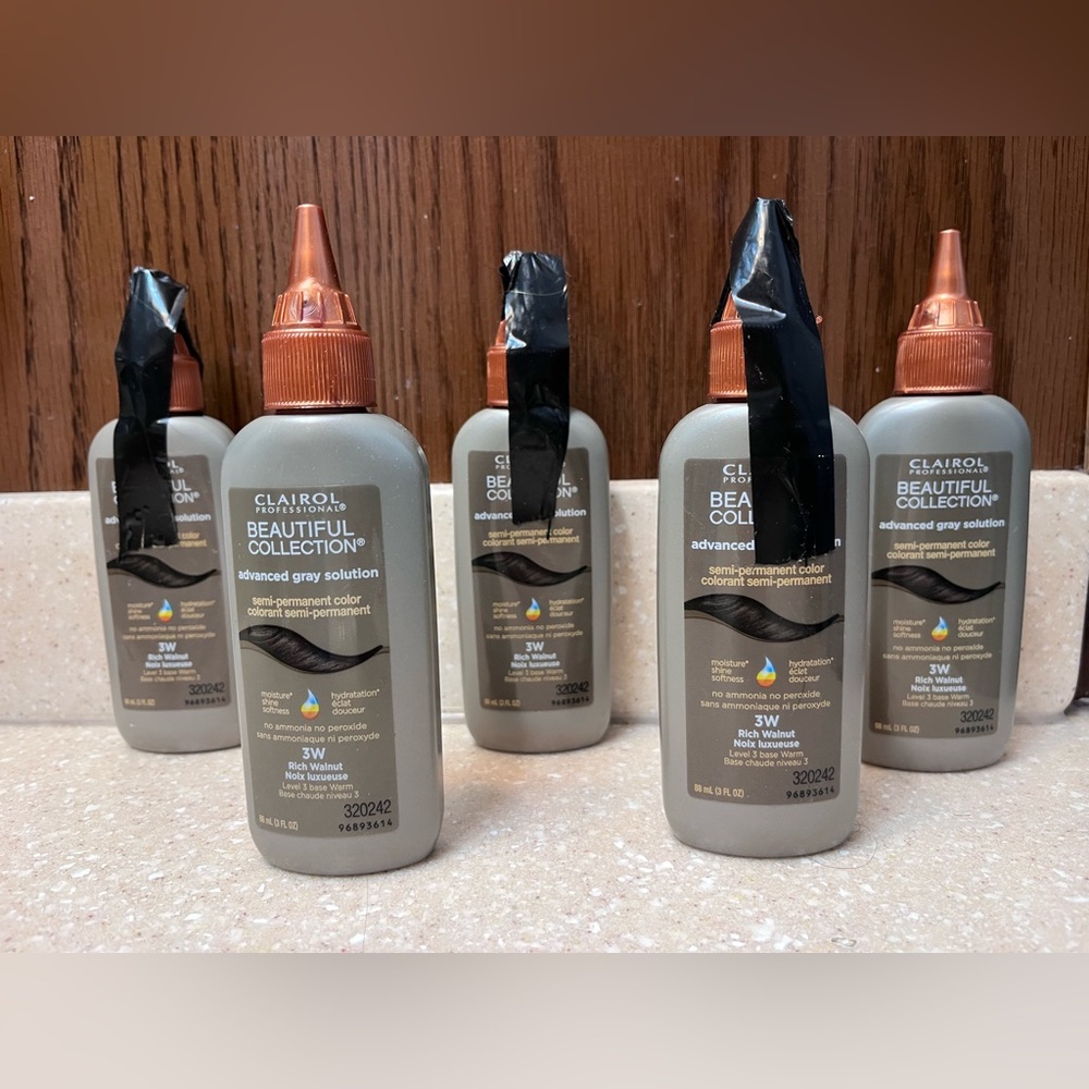 New! Sealed. Professional Advanced Gray Solution - Rich Walnut